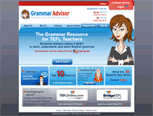 Tablet Screenshot of grammaradvisor.com